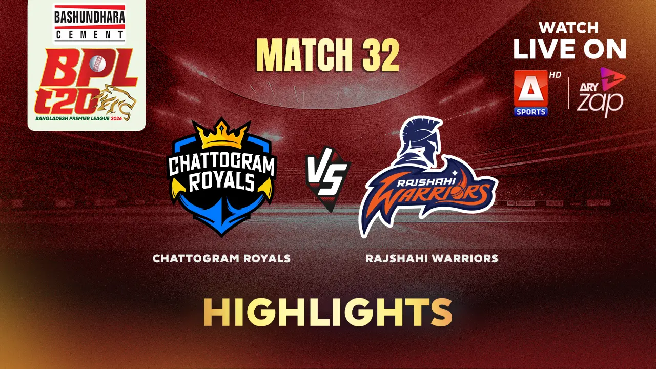 Rajshahi Warriors VS Sylhet Titans