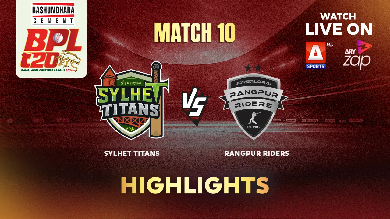 Sylhet Titans VS Rangpur Riders