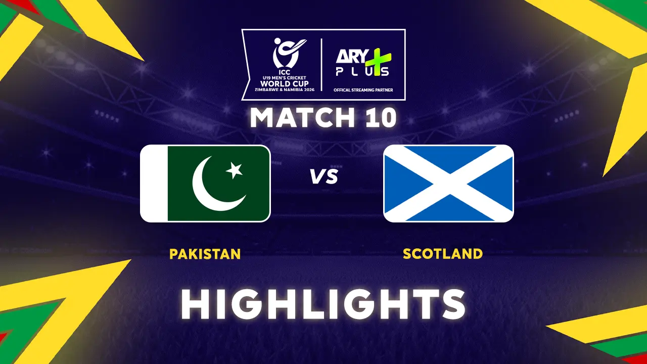 Pakistan Vs Scotland