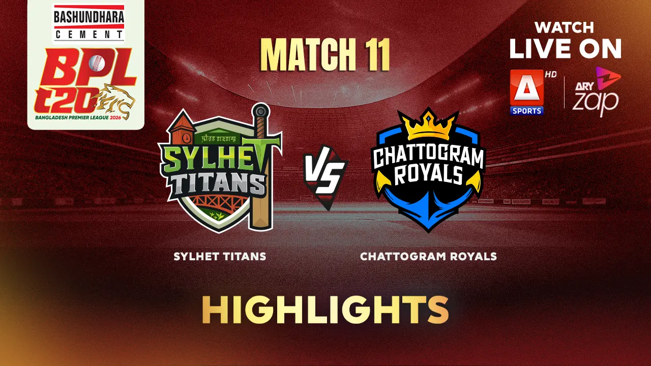 Sylhet Titans VS Chattogram Royals