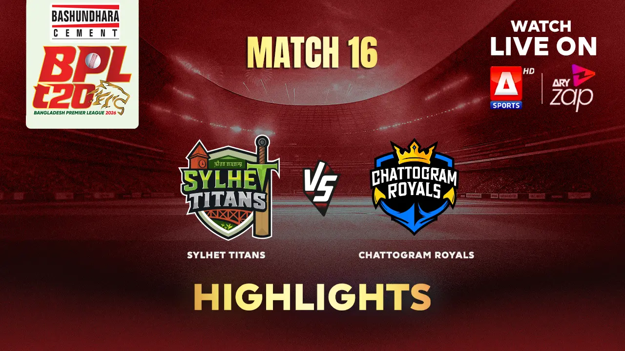 Chattogram Royals VS Sylhet Titans