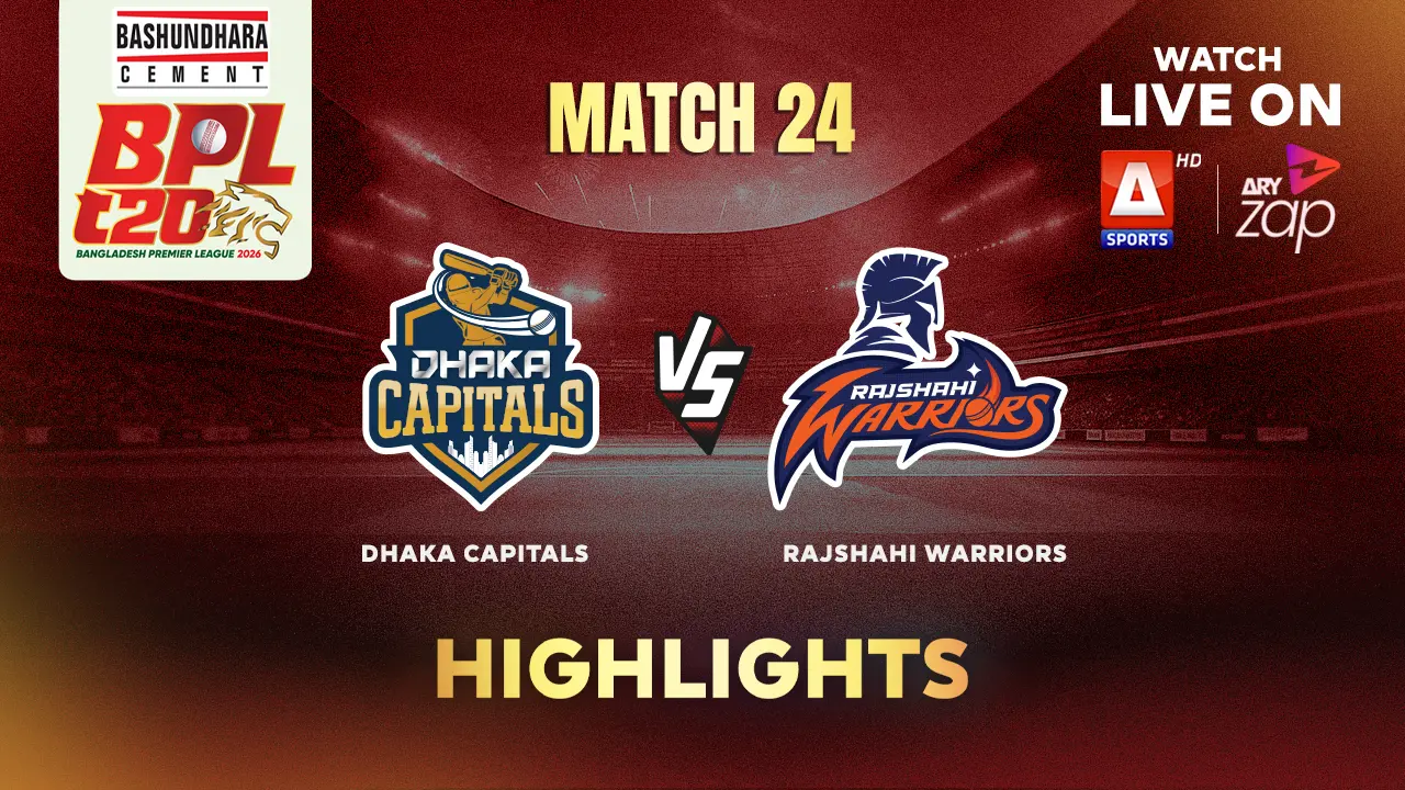 Dhaka Capitals VS Rajshahi Warriors