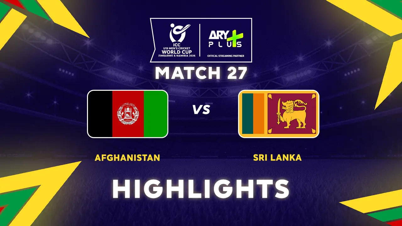 Afghanistan Vs Sri Lanka