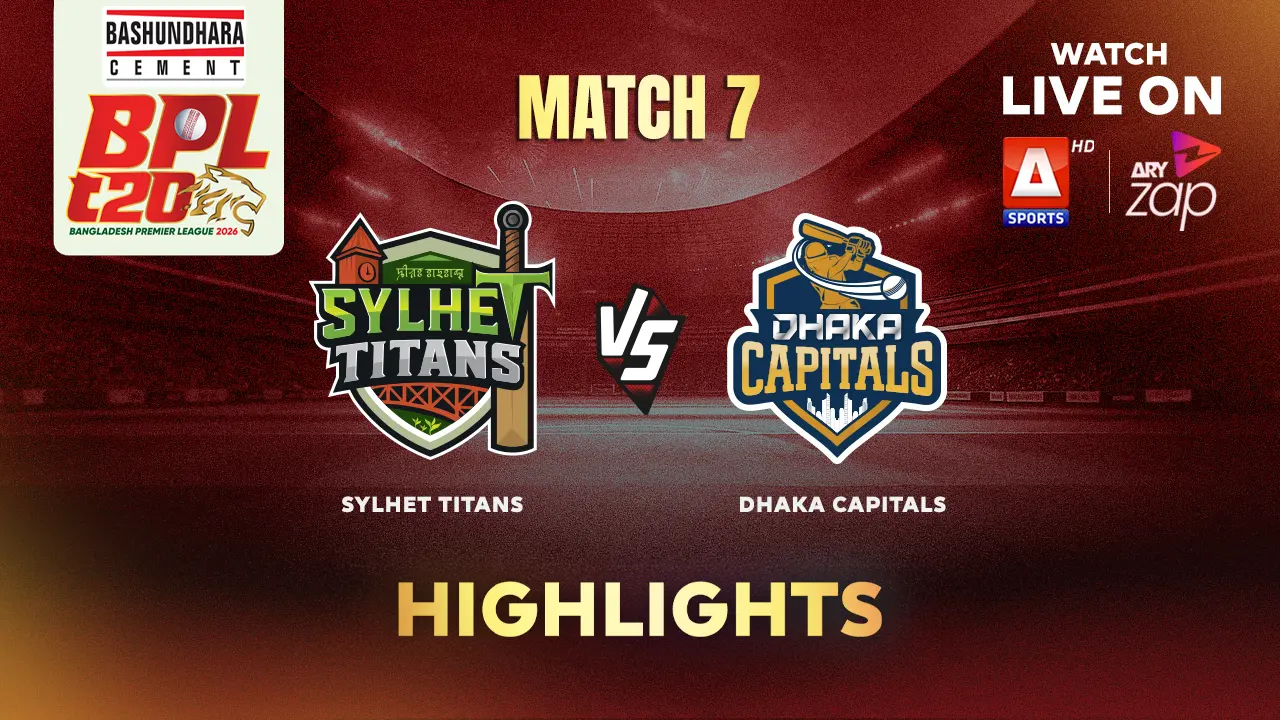 Sylhet Titans VS Dhaka Capitals