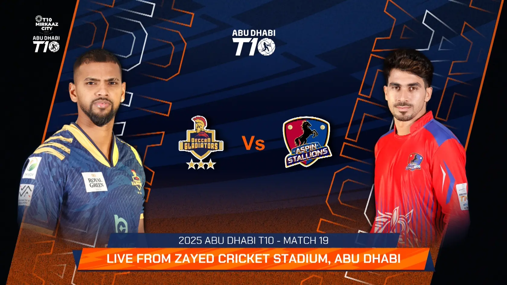Aspin Stallions Vs Deccan Gladiators