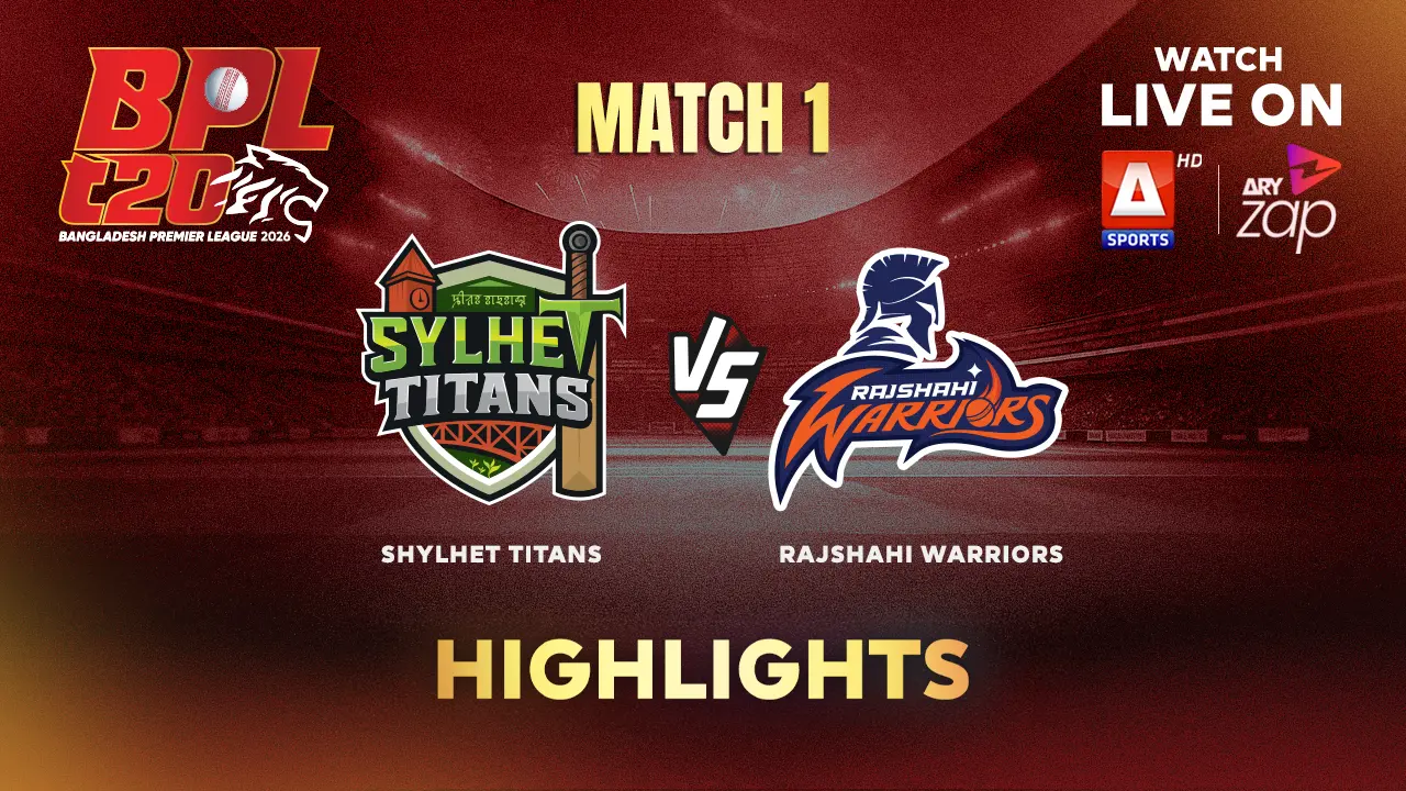 Sylhet Titans VS Rajshahi Warriors