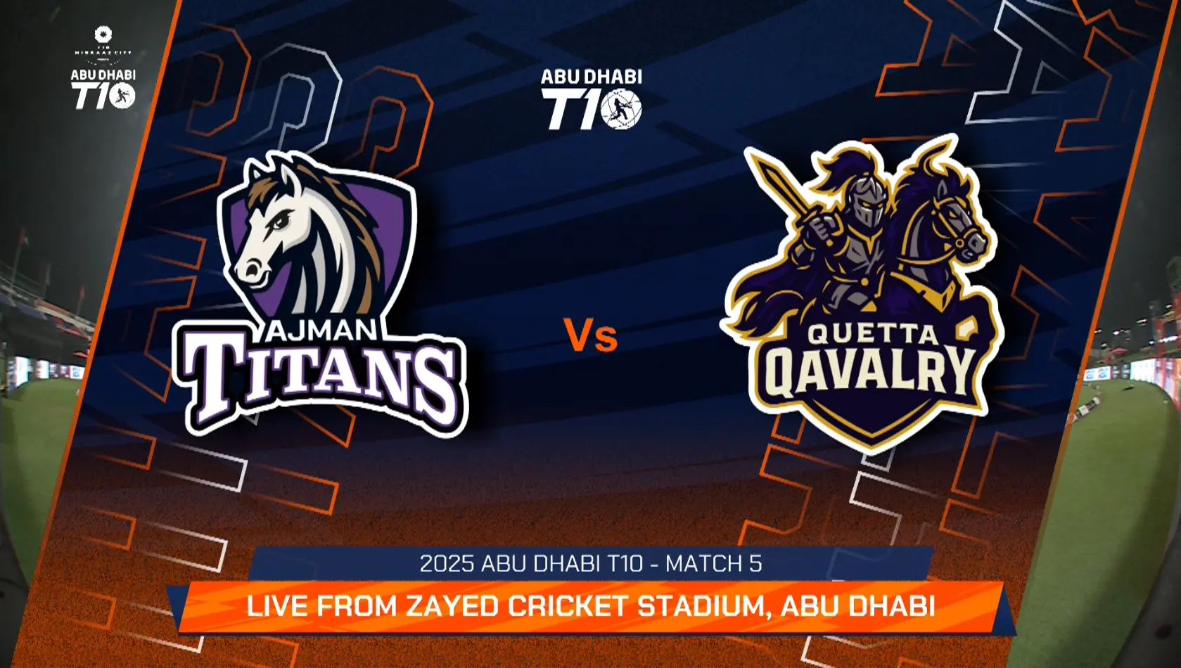 Ajman Titans Vs Quetta Qavalry
