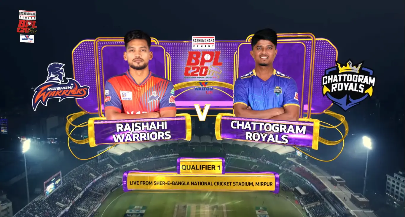 Rajshahi VS Chattogram Royals