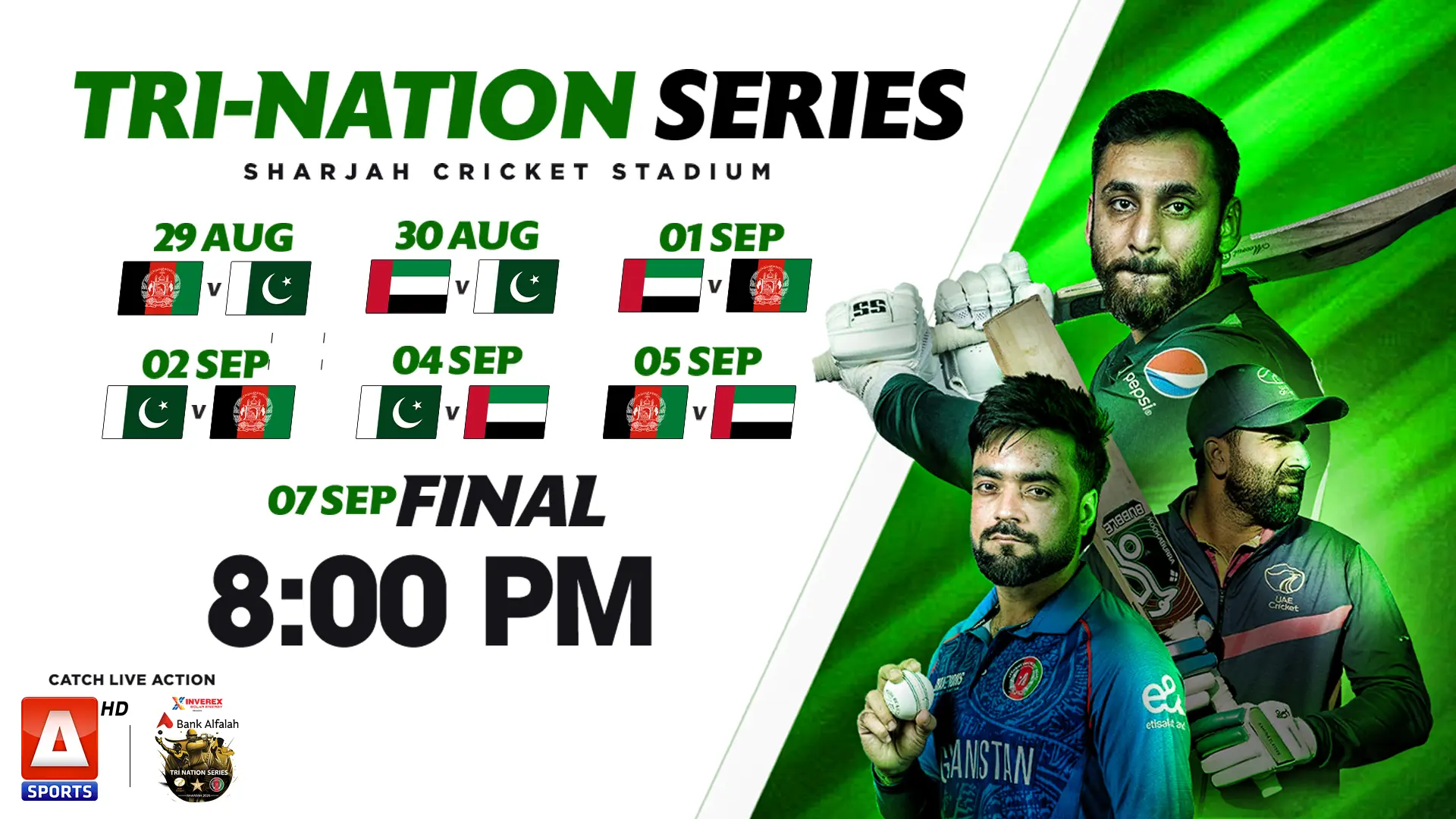 United Arab Emirates T20I Tri-Series 2025 - Official Trailer