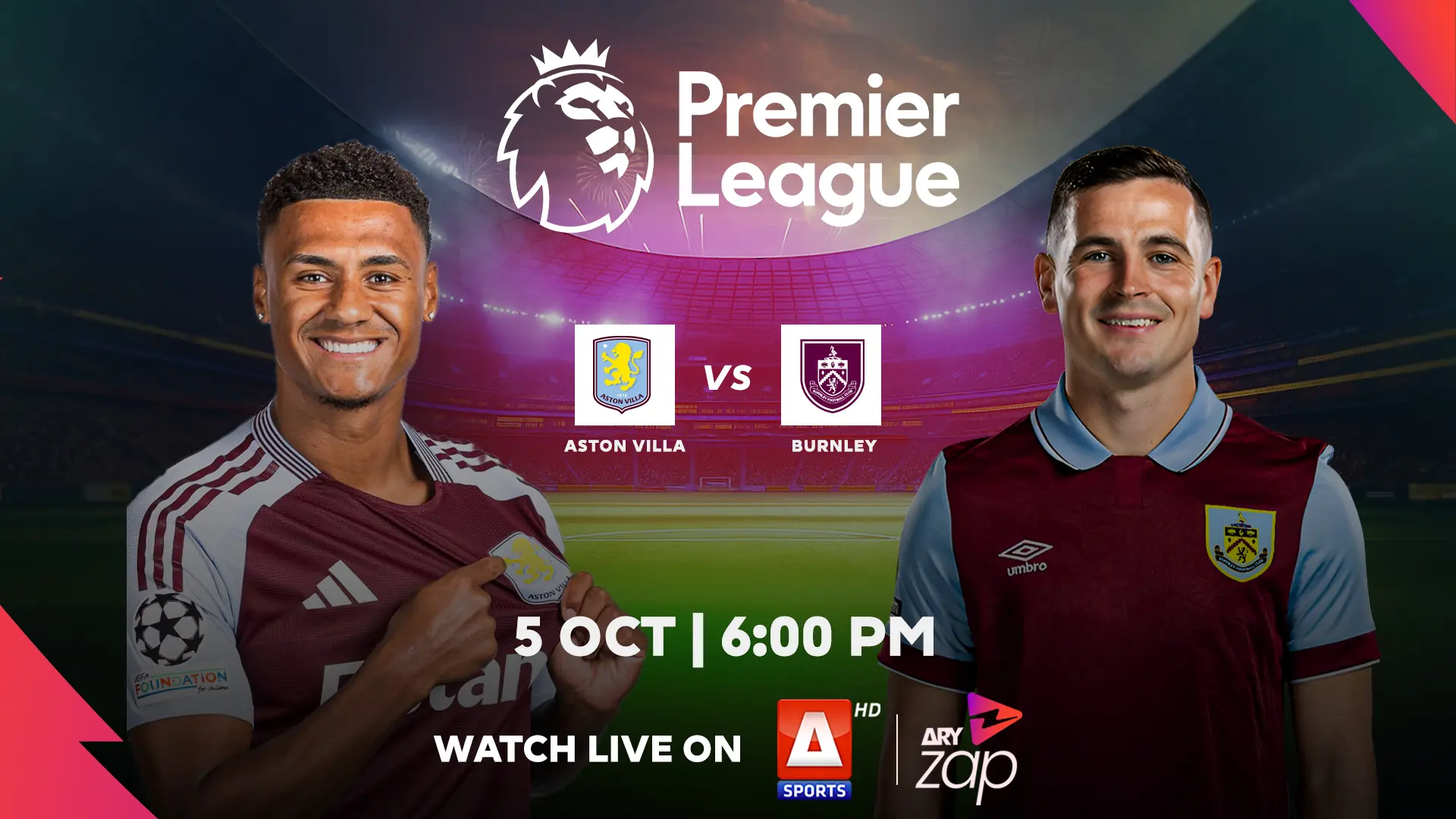 Aston Villa vs Burnley - Official Trailer