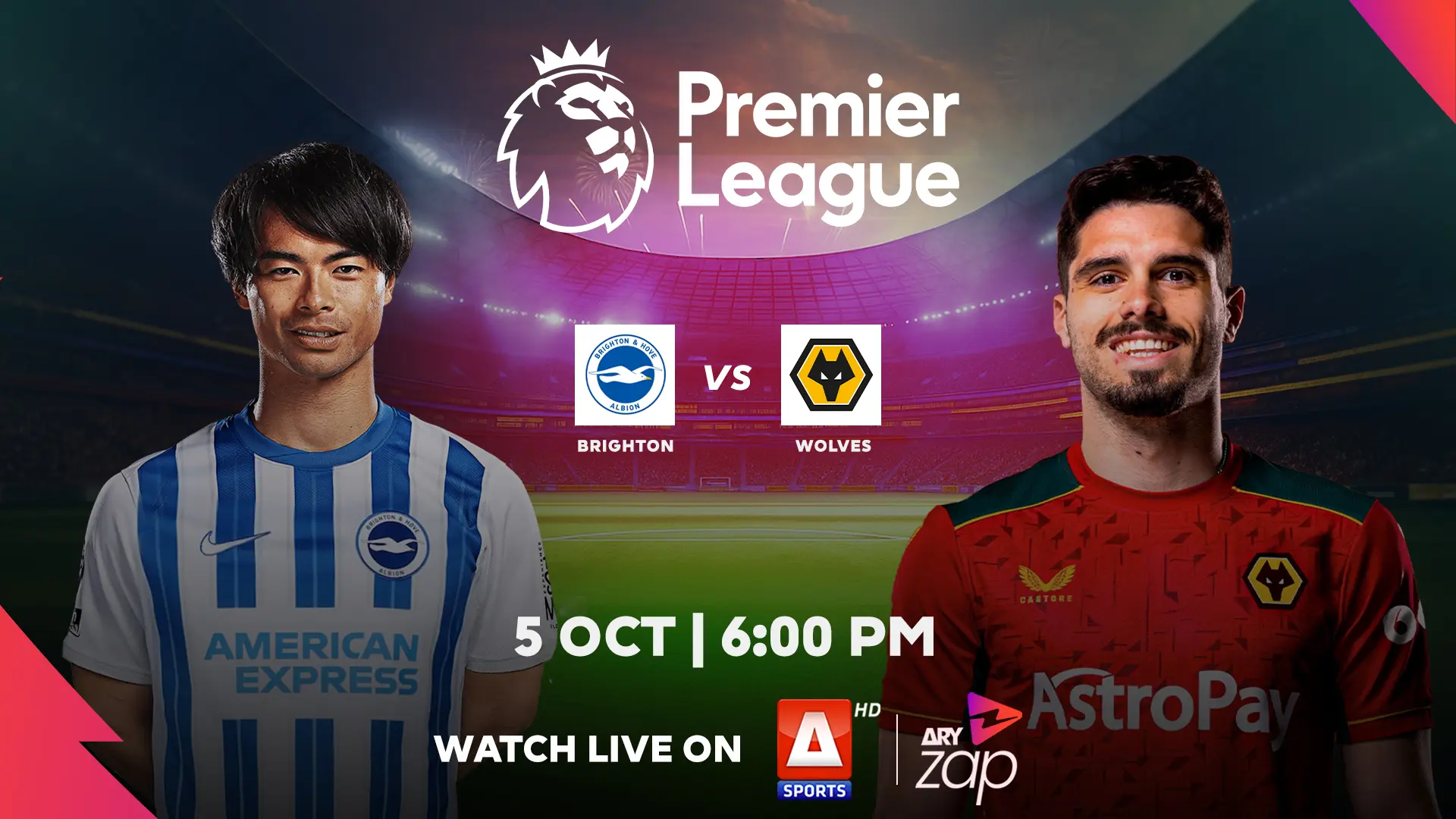 Wolverhampton Wanderers vs Brighton - Official Trailer
