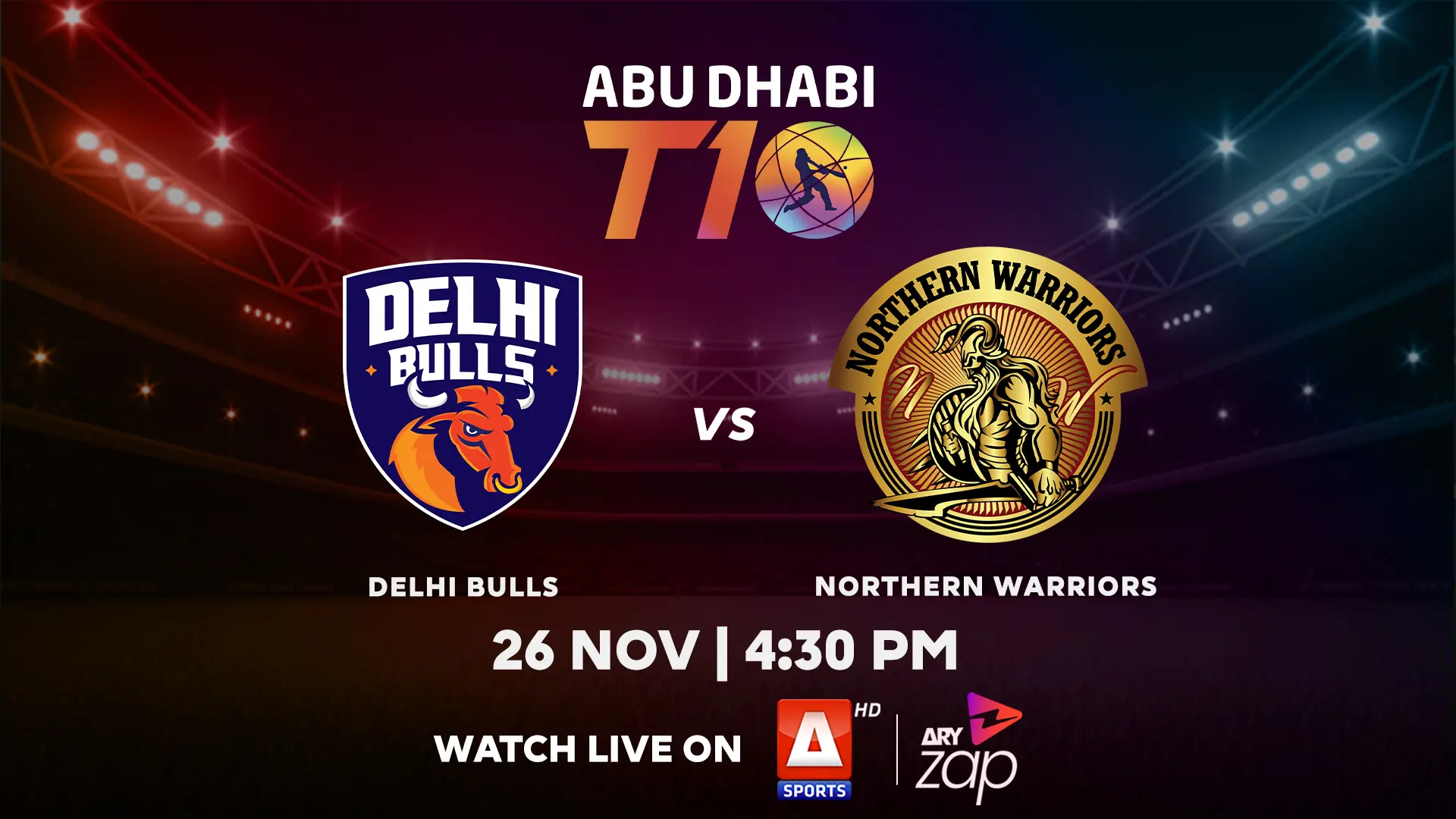 DELHI BULLS vs NORTHERN WARRIORS- 2025 ABU DHABI T10 TOURNAMENT - Official Trailer