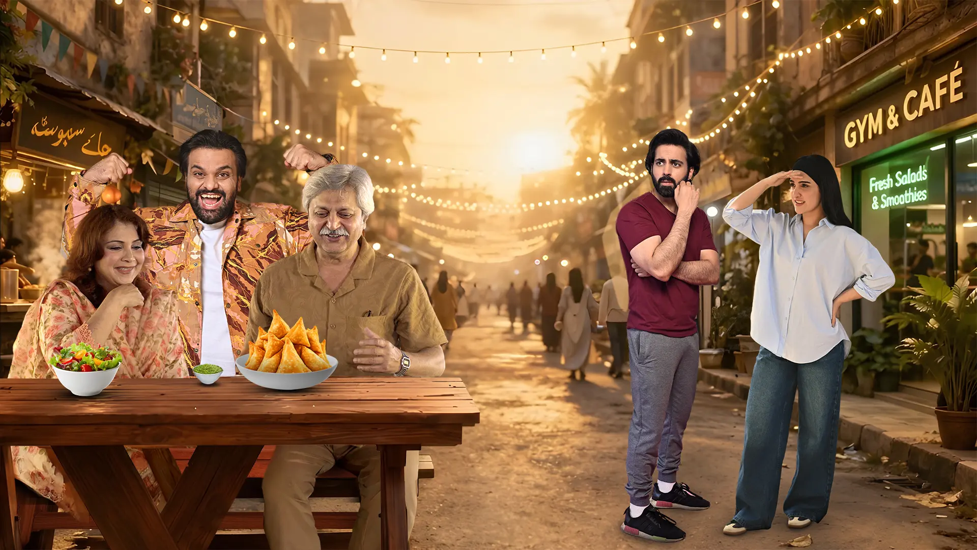 SAMOSA VS SALAD - Official Trailer