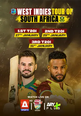 West Indies Tour of South Africa T20i Series 2026