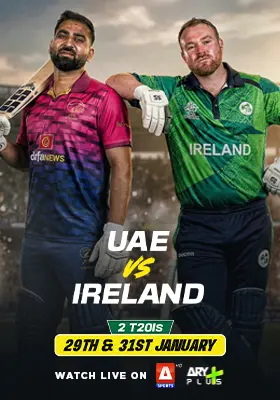 UAE vs IRELAND T20i Series 2026