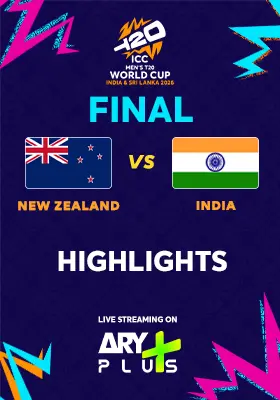 Final: NEW ZEALAND vs INDIA - Highlights
