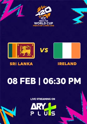 SRI LANKA vs IRELAND  - ICC Men's T20 Cricket World Cup 2026