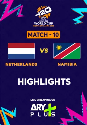 Match 10: NETHERLANDS vs NAMIBIA - Highlights