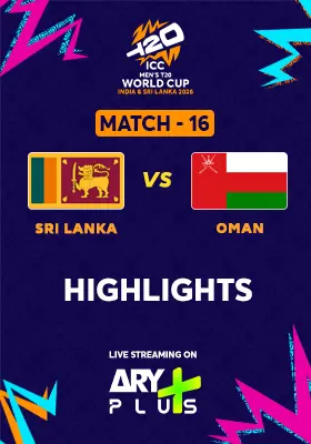 Match 16: SRI LANKA vs OMAN - Highlights