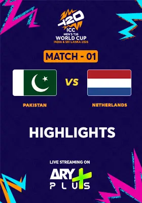 PAKISTAN vs NETHERLANDS - Highlights