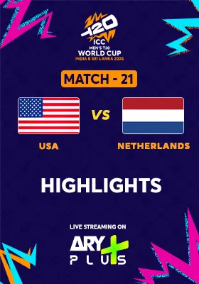 Match 21: USA vs NETHERLANDS - Highlights