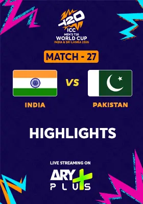 Match 27: PAKISTAN vs INDIA - Highlights
