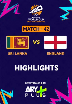 Match 42: SRI LANKA vs ENGLAND - Highlights