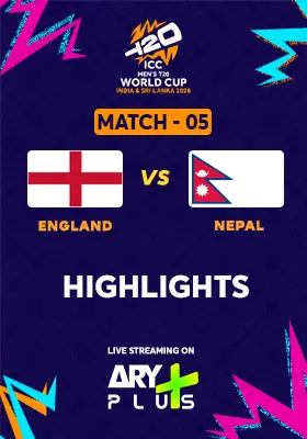 Match 5: ENGLAND vs NEPAL - Highlights