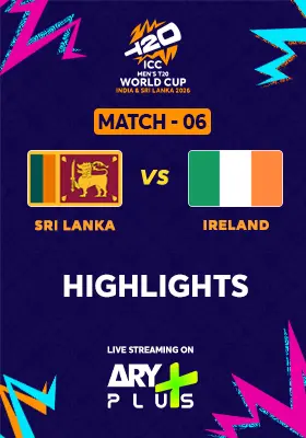 Match 6: SRI LANKA vs IRELAND - Highlights