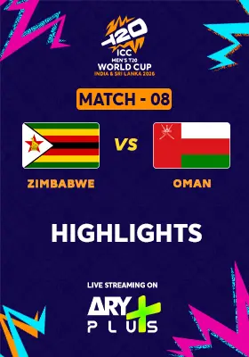 Match 8: ZIMBABWE vs OMAN - Highlights