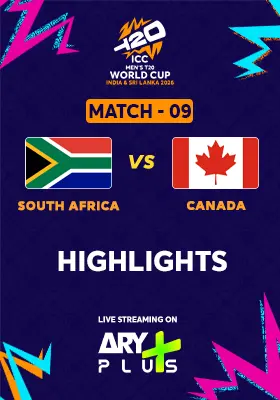 Match 9: SOUTH AFRICA vs CANADA - Highlights